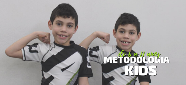 Metodologia Kids –  Idade 06 a 11 anos